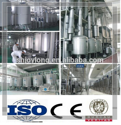 Hot sale of turnkey milk production project/milk producing machines