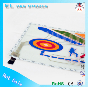 EL glowing sticker car sticker equalizer design car audio sticker equalizer design