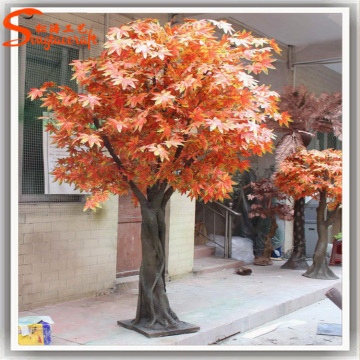 Artificial large maple trees