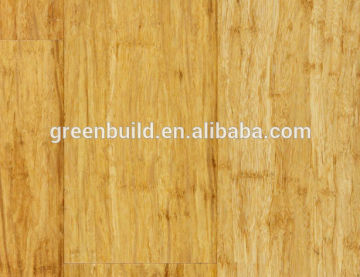 Strand woven Carbonized Wide Long Plank Bamboo flooring Guangzhou