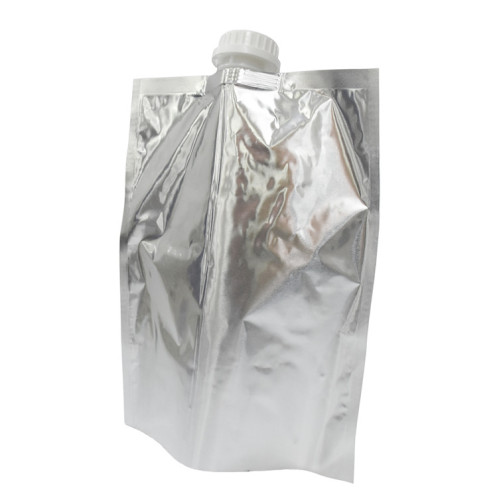 Grote aluminium zak voor verpakking van wijndranken