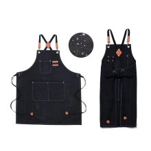 Cangnan Perfect Bags Custom Black Waterproof Canvas Utility Apron