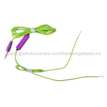 Cable with Fashionable Design, Microphone Design, Suitable for Earphones
