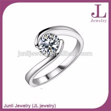 2015 Latest Design Diamond Ring Titanium Diamond Engagement Ring