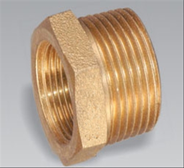 Brass pipe fitting brass Male and Female Nipple Reducing