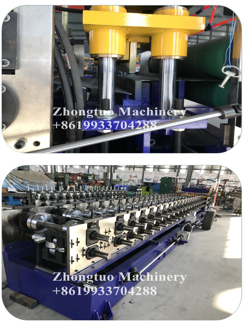 Galvanized steel snap lock tile making machine