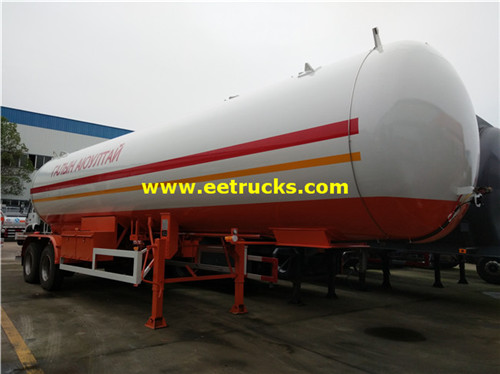 40m3 2 Axg LPG sufuri tank trailers