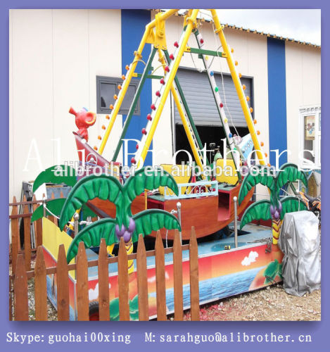 music and led lights amusement park games china pirate ship for sale