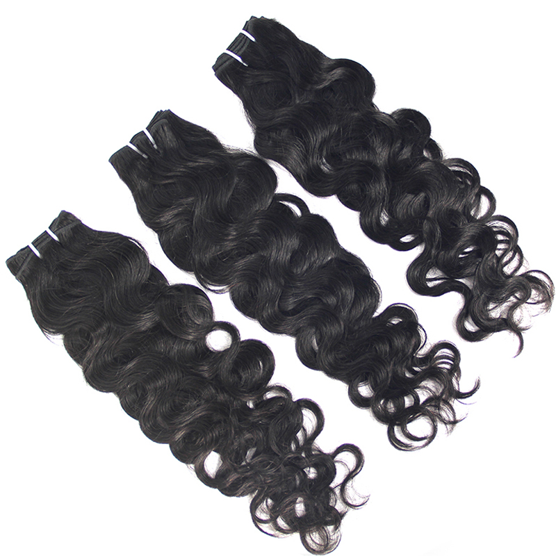 Wholesale top vendors 100% raw brazilian mink virgin hair, double weft natural weavon human hair