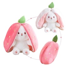 Reversible Cuddle Bunny Stuffed Animal - Easter Gift