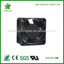 2510 electrical tool dc cooling fans 25mm mini fans