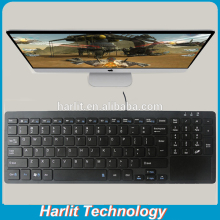 Laptop Computer Wired USB Keyboard With Toucpad Mouse And Number Keys Standard Wired USB Keyboard With Toucpad And Number Keys