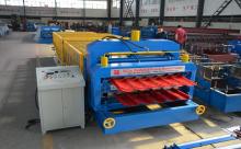 Salable Steel Double roof tile machine