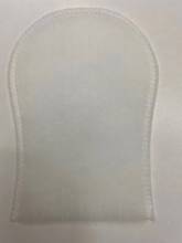 Disposable pre- soap nonwoven body wash gloves