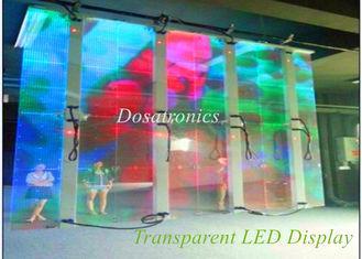 SMD 3535 1R1G1B P12mm Transparent LED Display Big Led Scree