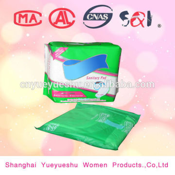 airlaid paper sanitary towels with wide wings