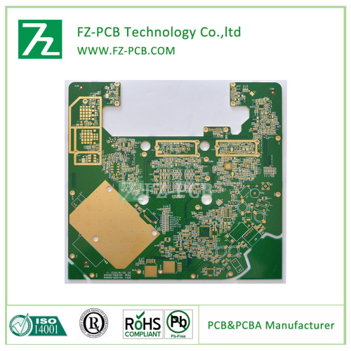 Fr4 4 層積層自動車 Ts16949 PCB