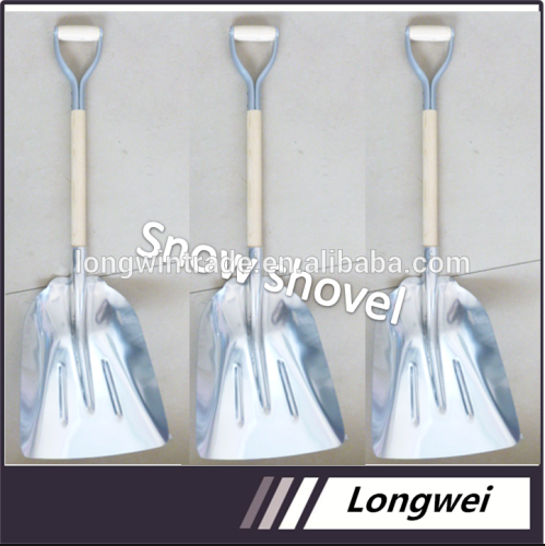 Aluminum heated snow shovel Aluminum snow shovel