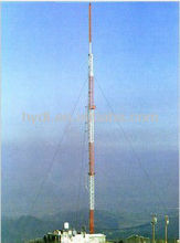 telecommunication antenna guyed mast steel tower