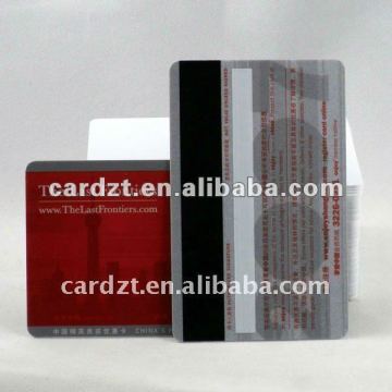 Plastic Key Card With Magnetic Stripe