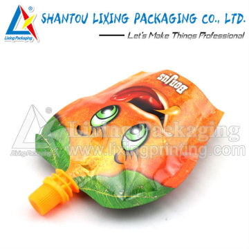 LIXING PACKAGING NY/PE spout pouch, NY/PE spout bag, NY/PE pouch with spout, NY/PE bag with spout, NY/PE spout pouch bag