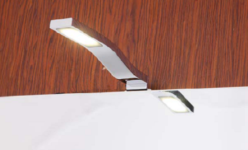 LED -upplyst badrumsspegelljus