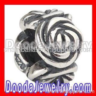 925 Sterling Silver European Flower Charms Wholesale?
