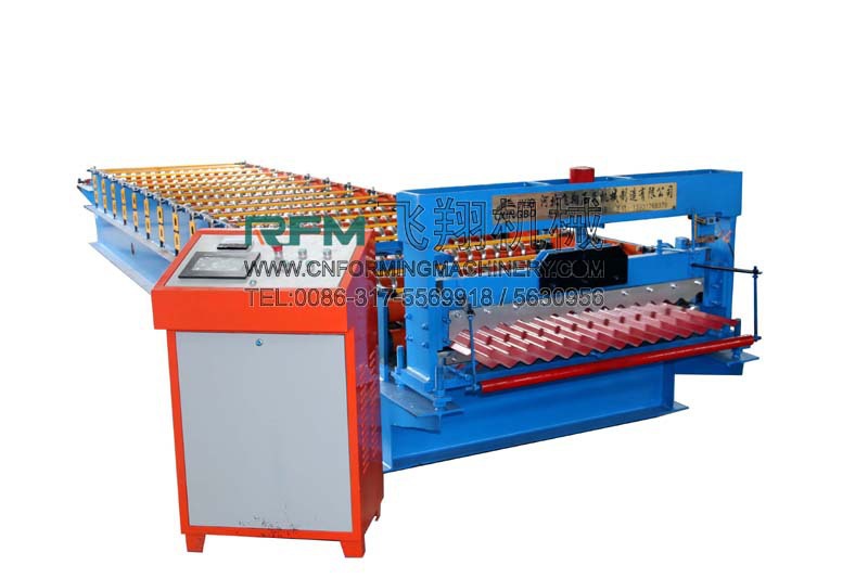 FX corrugated iron tile metal sheet machine