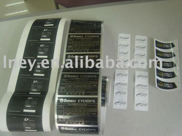 Black feeling temperature sticker