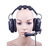 HD-202 Dual Ear noise cancellation function with microphone Intercom headset for talk back system