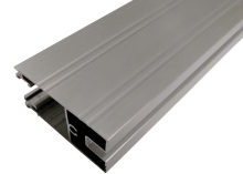Silver anodized extruded aluminum profiles for window