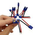 JST JR Adapter PVC Insulated Wiring Harness Y-Parallel Cooling Fan ESC Battery Motor for Electronic Applications