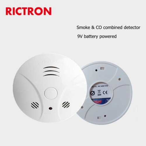 Rictron 13 anos de fábrica de eletroquímica combinada de fumaça e co detector