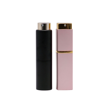 Pink Square Aluminum Perfume Atomizer 8ml10ml