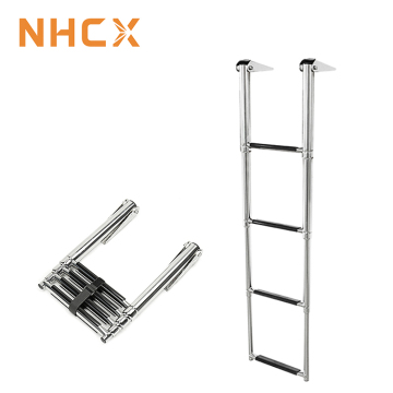 Stainless Steel Boat Ladder - NHCX Deluxe Marine Boat Accessory