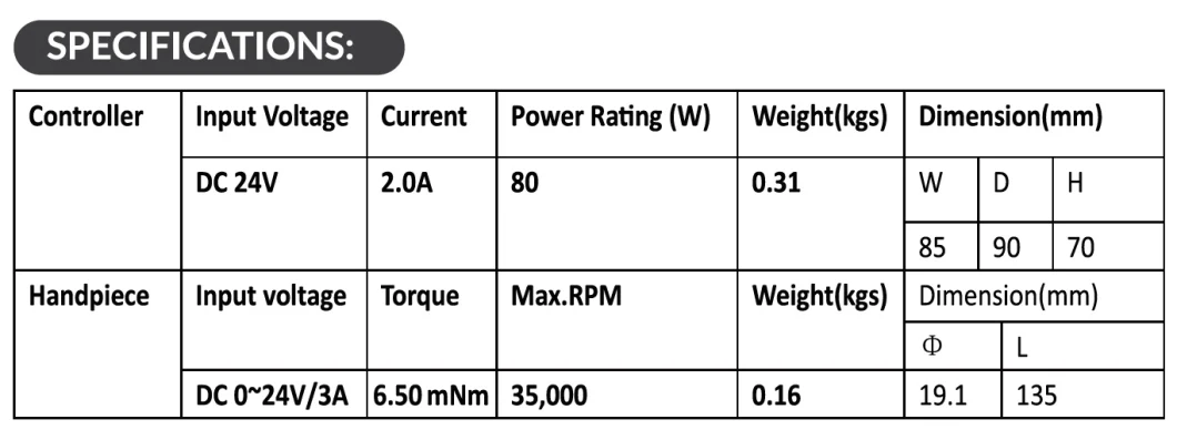 Nail Grinder Nail Grinding Machine Portable Manicure Drill Machine 80W Brushless Nail Drill