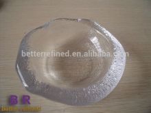 Irregular glass ash tray