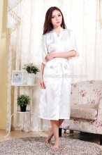 Wholesale Long Nightgown Satin Robes 51305