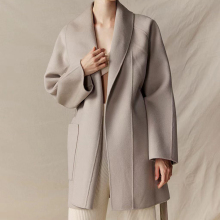 Custom New Fashion 2022 winter women coats plus size women's coats wool coats for women