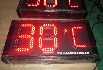 Temperaure LED Display Sign