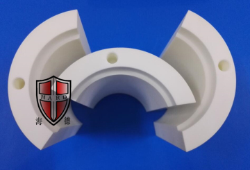 assembled alumina ceramic chuck semicircle parts
