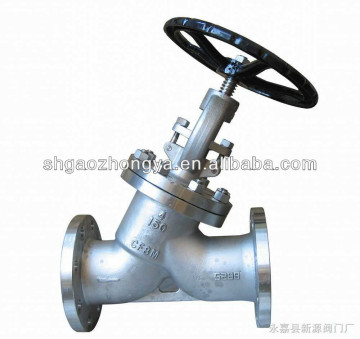 y-pattern globe valve