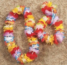 Bright Jumbo Flower Leis