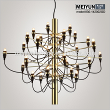 Replica flos brass gino sarfatti chandelier 2097 designer lamp