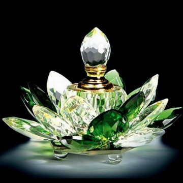 Crystal Perfume Bottle - Glass Bottle for Perfume Oil