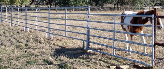 Used Metal Horse pipe Fence Panels high quality
