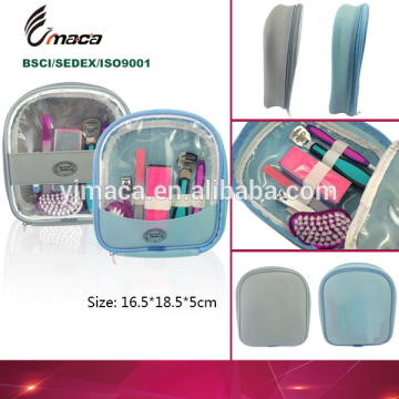 Hot sale personal economy custom printed travel manicure set