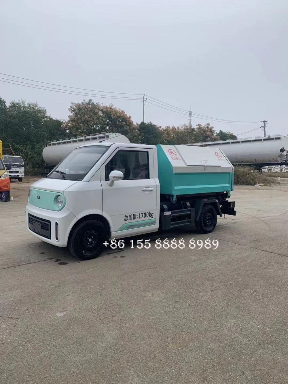 New Energy Hook Arm Garbage Truck 4 Jpg