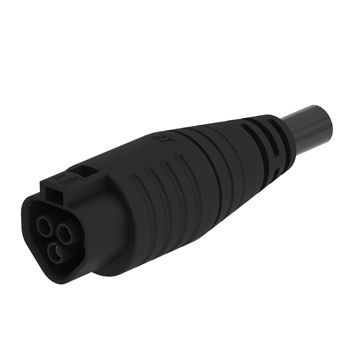 PV cable side, female connector, device connector, 3pole, female, crimp connection, 250V/10A