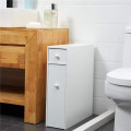 Bathroom Storage Beside Toilet Paper Holder Cabinet